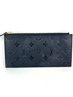 Louis Vuitton Giant Monogram Black Empriente Leather Zip Pouch from Felicie